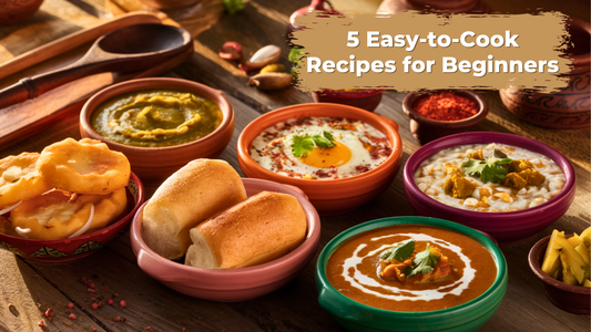 5 Easy-to-Cook Recipes for Beginners