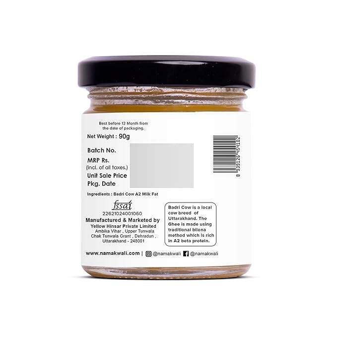 a2 badri cow ghee 100ml