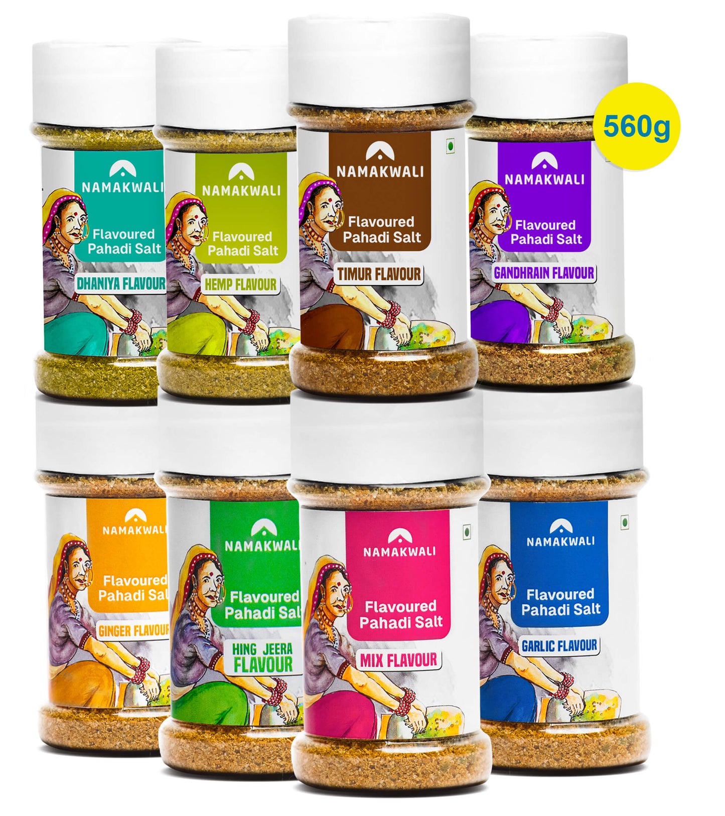 Namakwali Pack of 8 salt Namakwali Pack of 8 salt