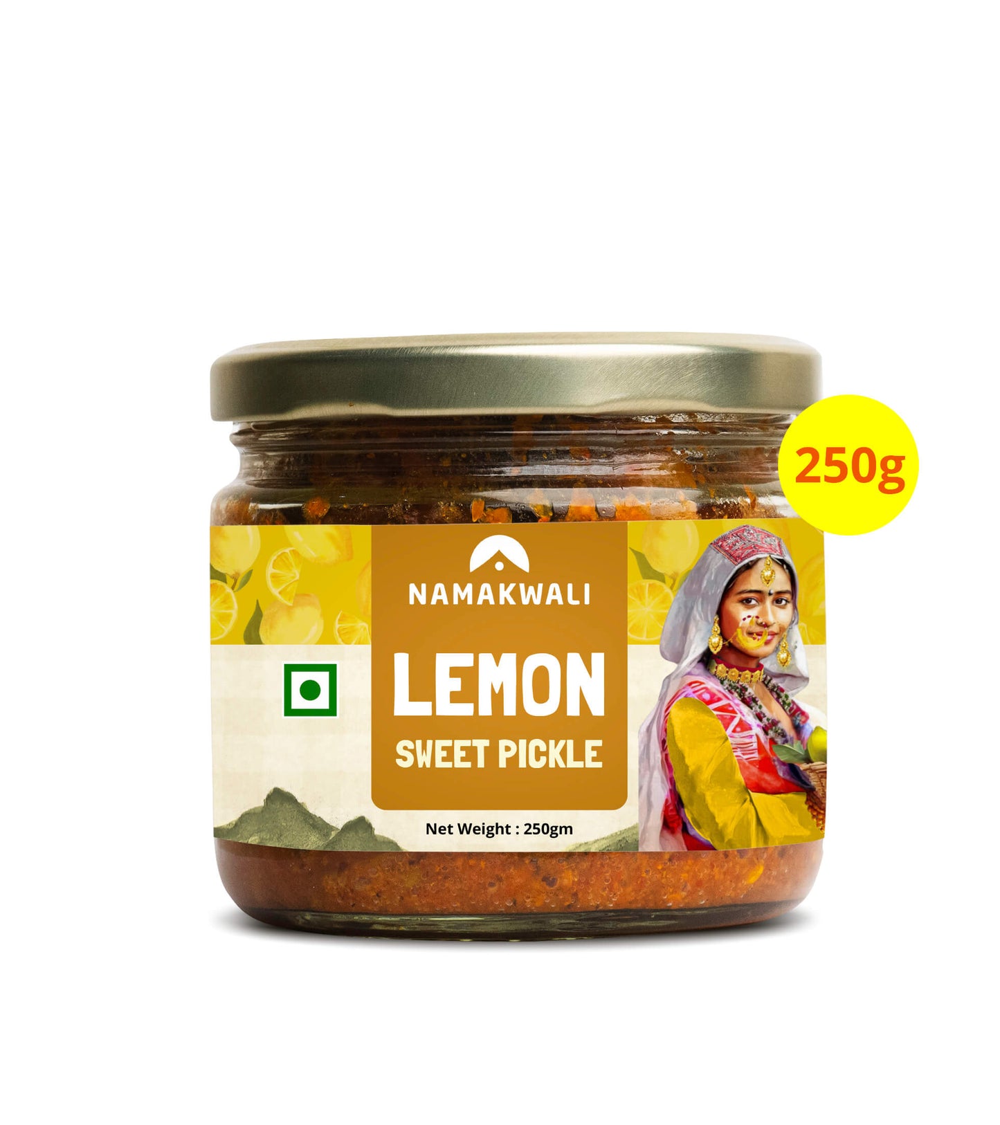 Namakwali Sweet Lemon Pickle Front Image Namakwali Sweet Lemon Pickle Front Image