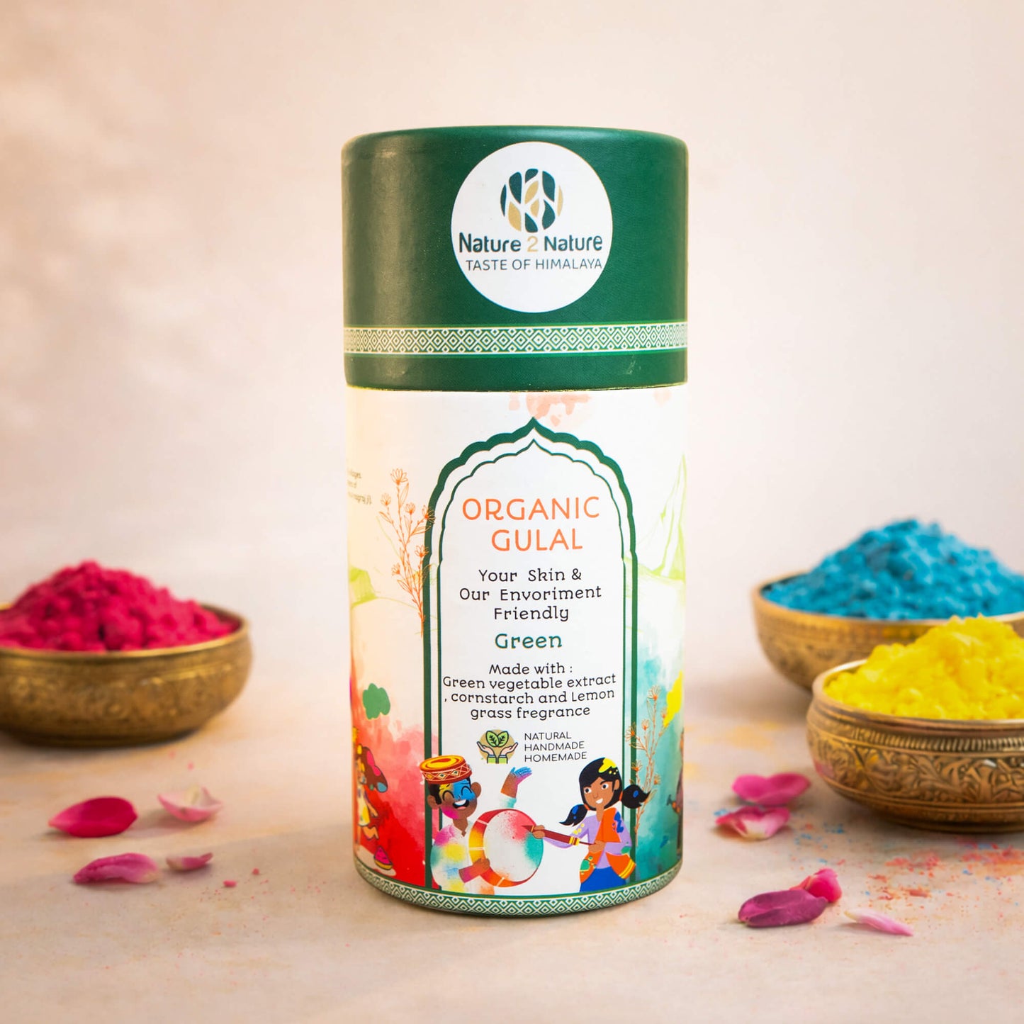 Organic gulaal Organic gulaal