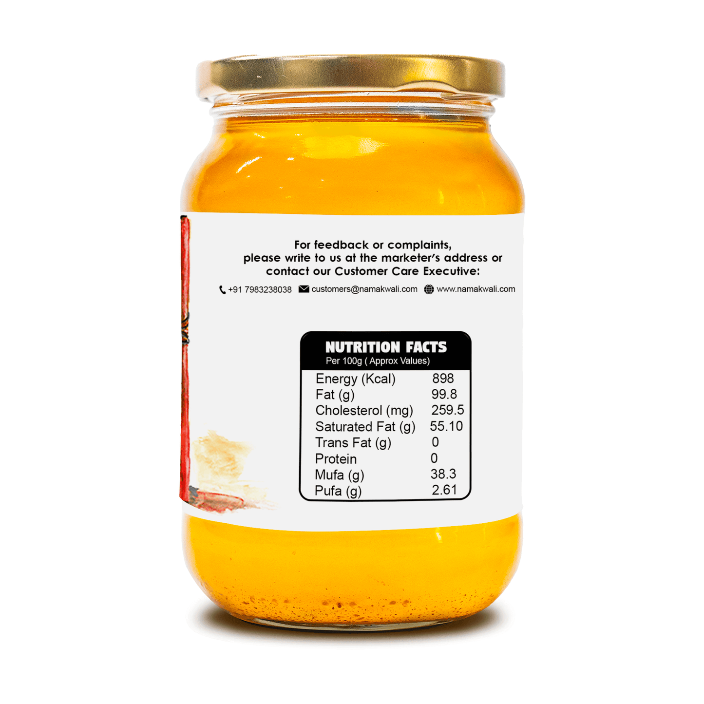 A2 Badri Cow Ghee, 500ml A2 Badri Cow Ghee, 500ml