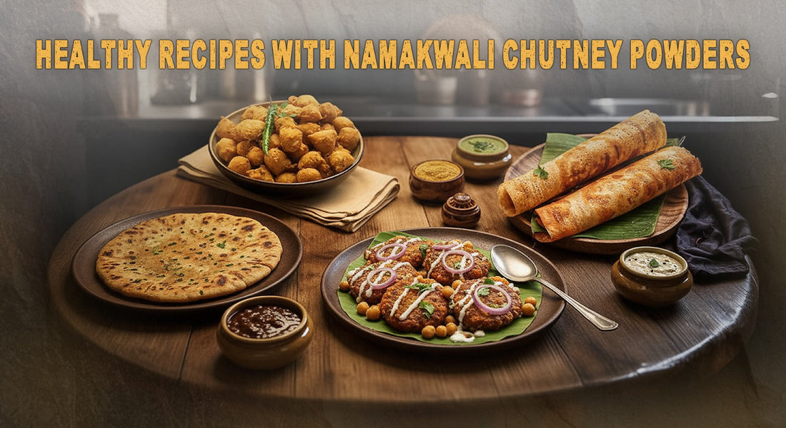 Healthy recipes with namakwali instant chutney powders