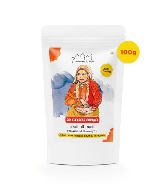 Dry Flaxseed Chutney Powder, 100g