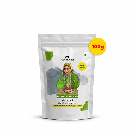 Dry Hempseed Chutney Powder, 100g