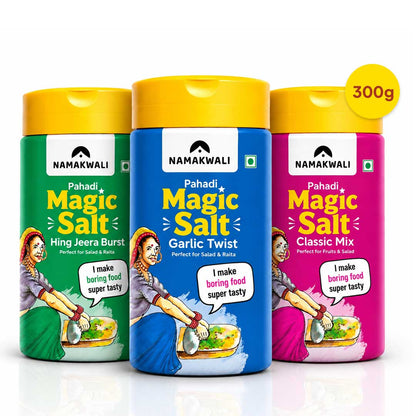 Pahadi Magic Salt | Pisyu loon  (3 Flavour Combo), 300g