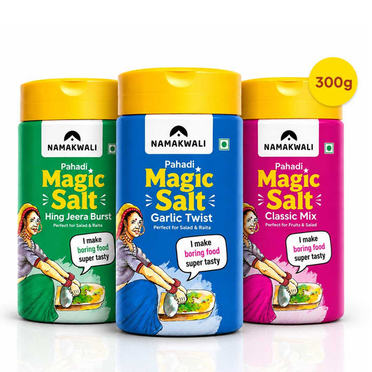Pahadi Magic Salt | Pisyu loon  (3 Flavour Combo), 300g
