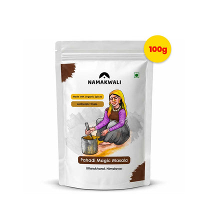 Pahadi Magic Mix Masala Hand ground on Ulkhyaari, 100g