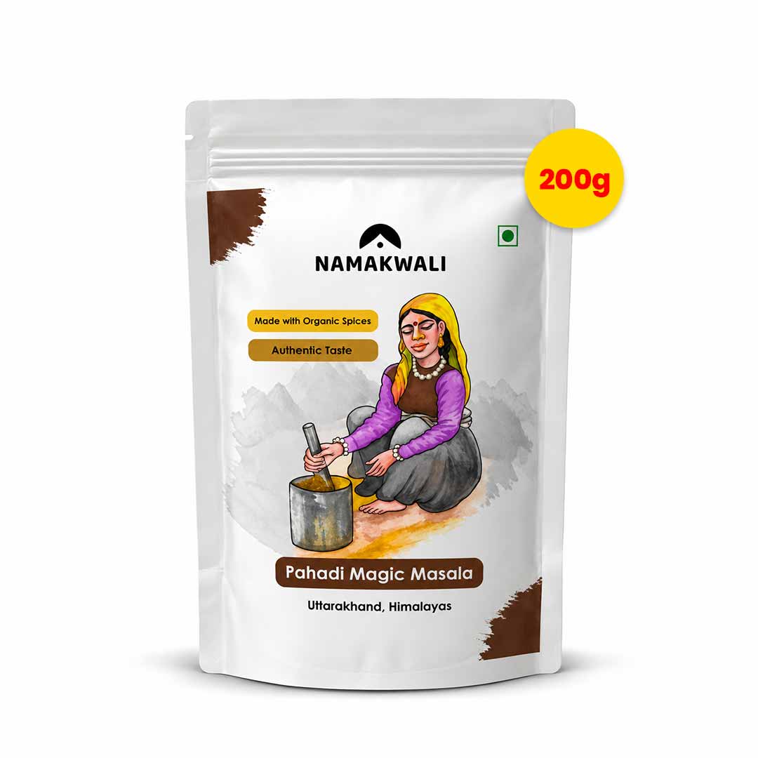Pahadi Magic Mix Masala Hand ground on Ulkhyaari, 200g