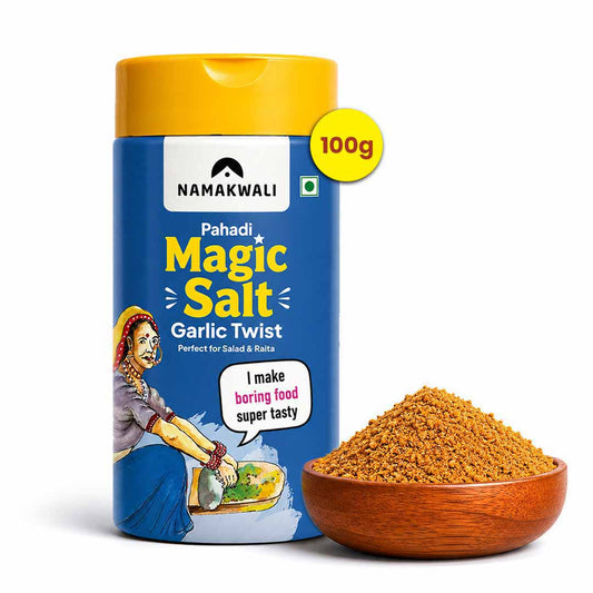Pisyu Loon Flavoured Seasoning Salt (Garlic Twist), 100g