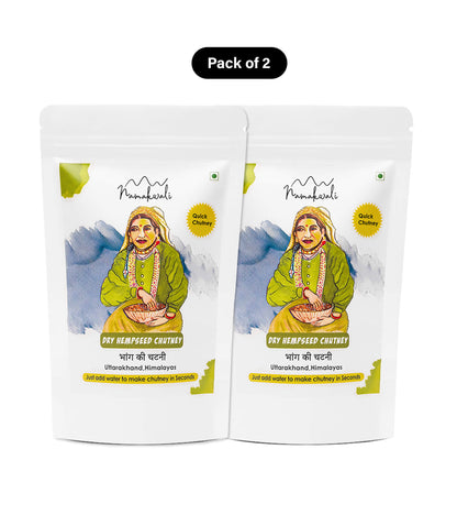 Dry Hempseed Chutney Powder, 200g