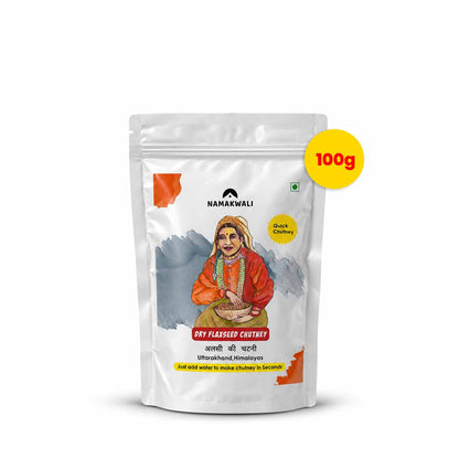 Dry Flaxseed Chutney Powder, 100g