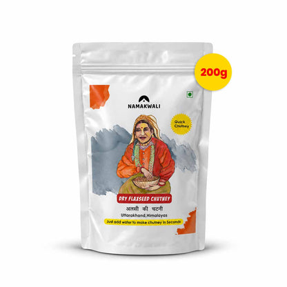 Dry Flaxseed Instant Chutney Powder, 200g