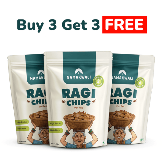 Ragi Chips 100x 6 Pack ( Buy 3 Get 3 FREE)
