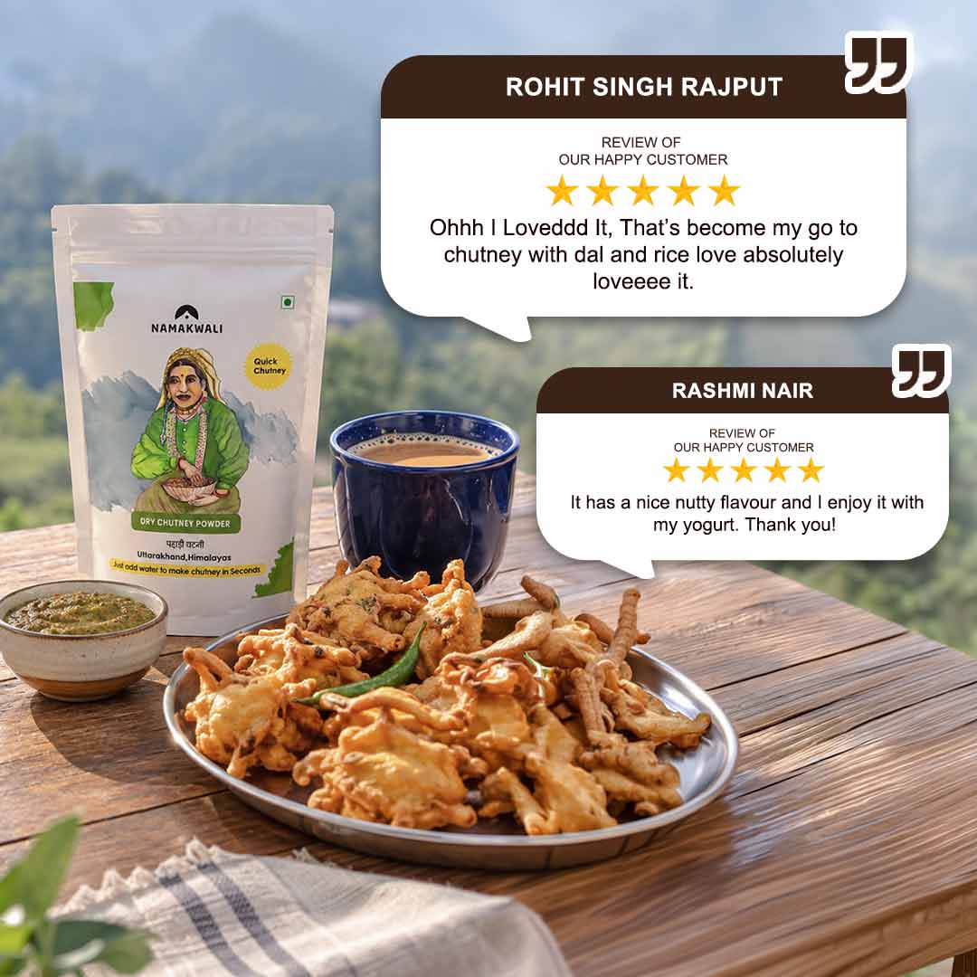 Dry Hempseed Chutney Powder, 200g