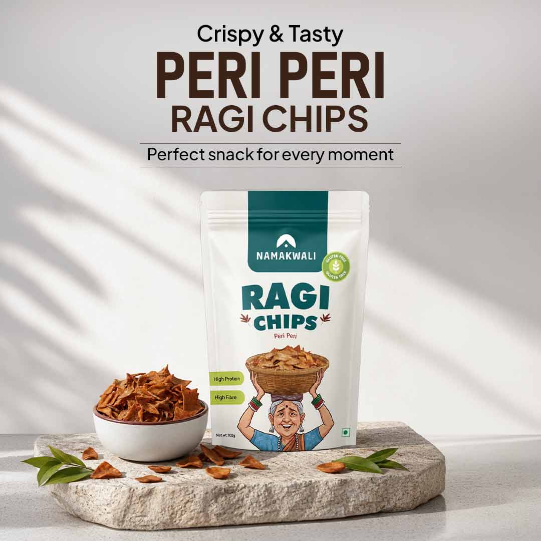 Ragi Chips (Gluten Free) 100g x 2 Pack
