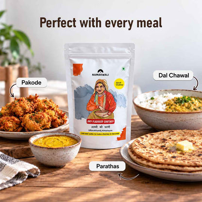 Dry Flaxseed Instant Chutney Powder, 200g
