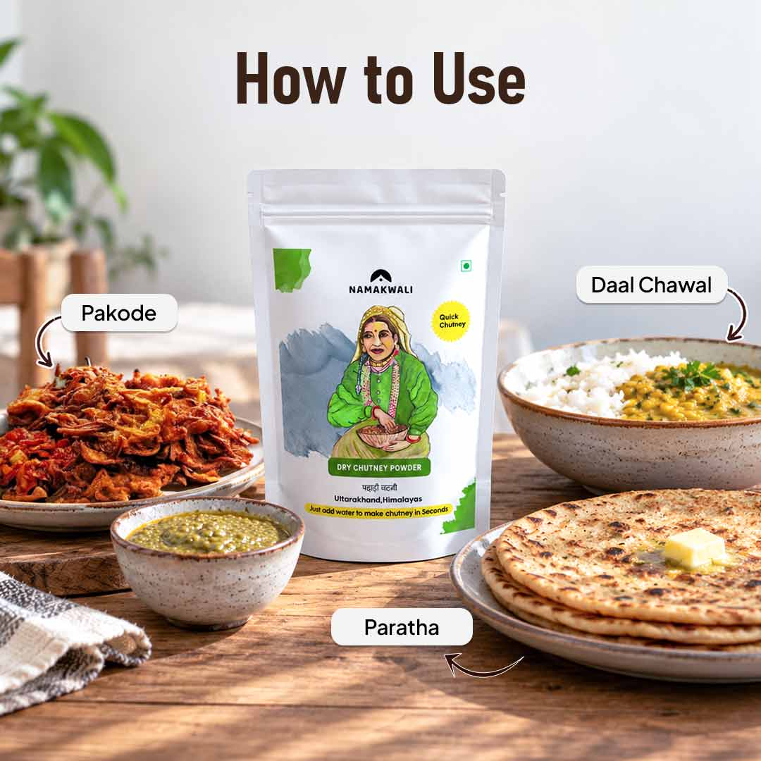 Dry Hempseed Chutney Powder, 200g