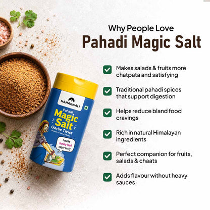 Pisyu Loon Flavoured Seasoning Salt (Garlic Twist), 100g