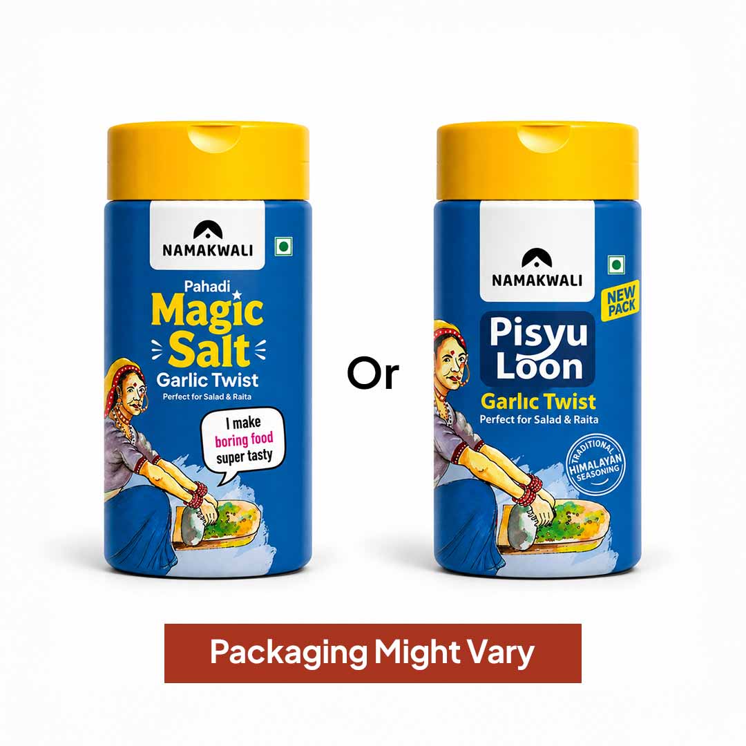 Pisyu Loon Flavoured Seasoning Salt (Garlic Twist), 100g