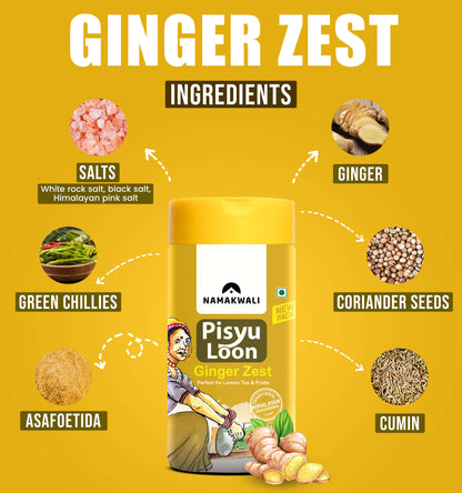 Pisyu Loon Flavoured Salt (6 Flavour Combo), 600g