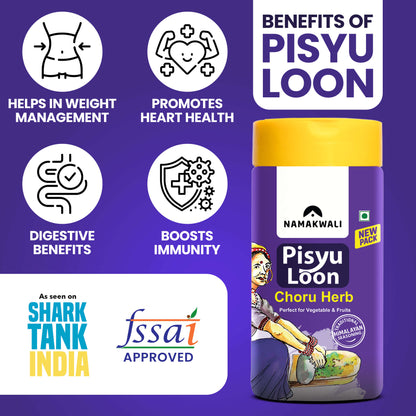 Pisyu Loon Flavoured Salt (6 Flavour Combo), 600g