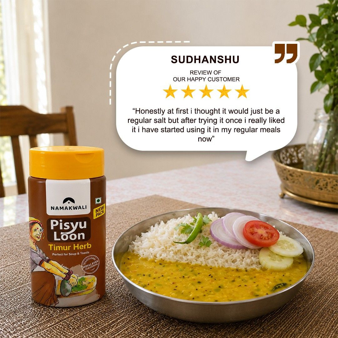 Pisyu Loon Flavoured Salt (3 Flavour Combo), 300g