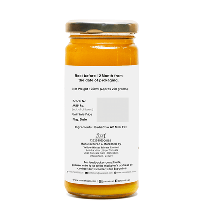 A2 Badri Cow Ghee , 250ml