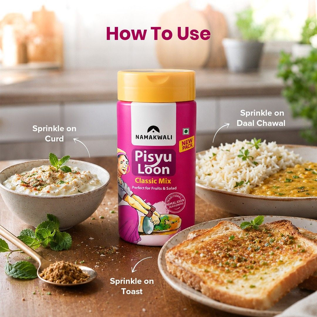 Pisyu Loon Flavoured Seasoning Salt (Classic Mix), 100g