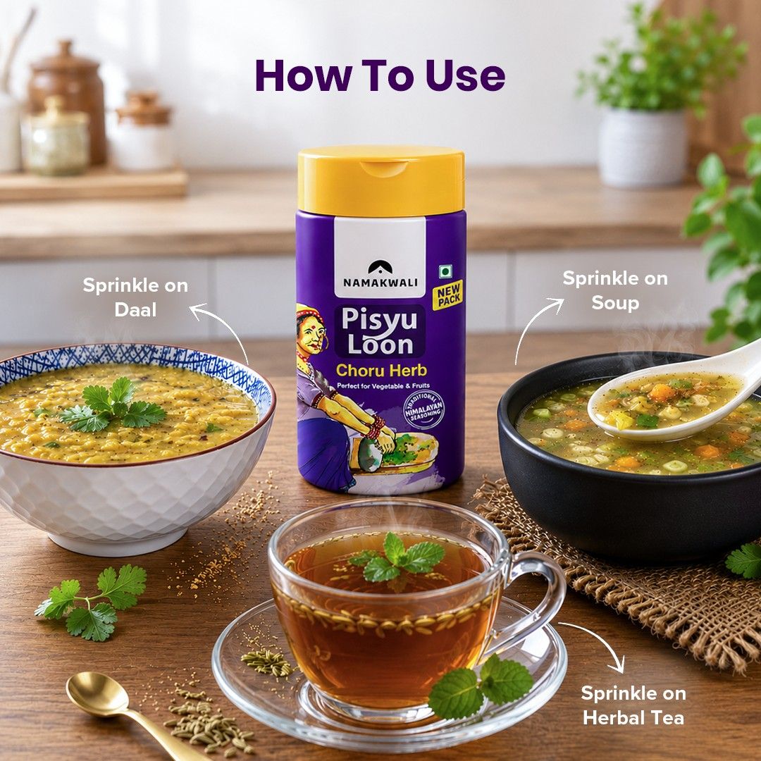 Pisyu Loon Flavoured Seasoning Salt (Choru herb), 100g