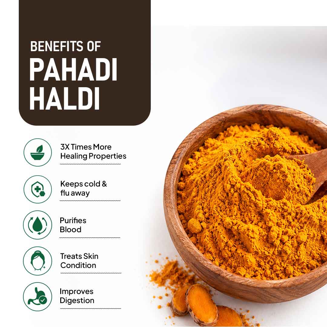 Pahadi Turmeric Powder, 300g