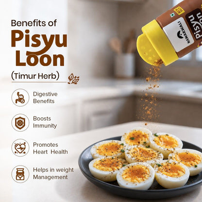 Pisyu Loon Flavoured Salt (3 Flavour Combo), 300g
