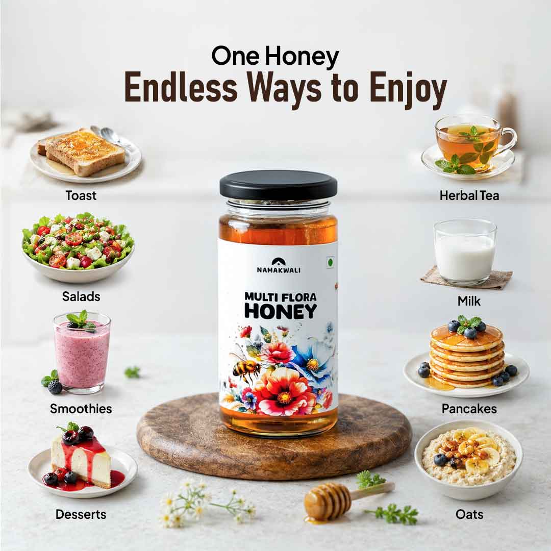 Pahadi Multi Flora Honey, 300g